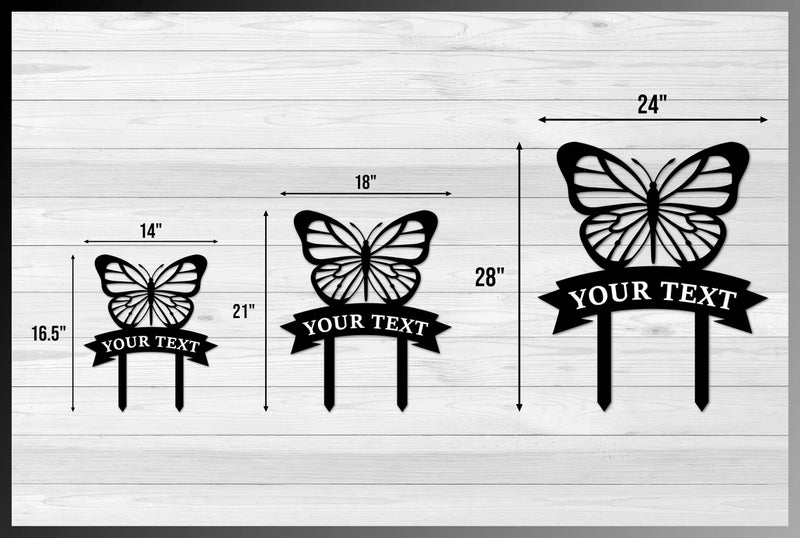 Load image into Gallery viewer, Butterfly Design Garden Stake