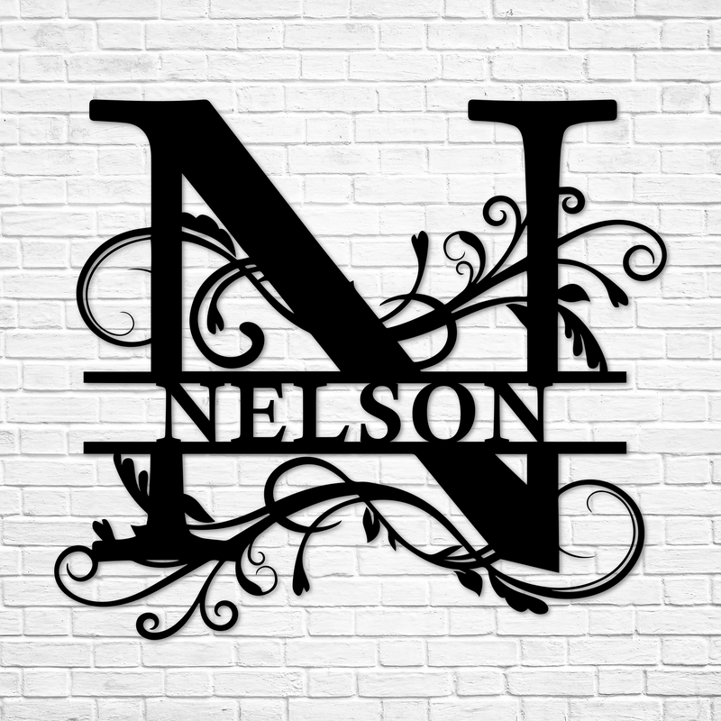 Load image into Gallery viewer, Letter Monogram - Floral