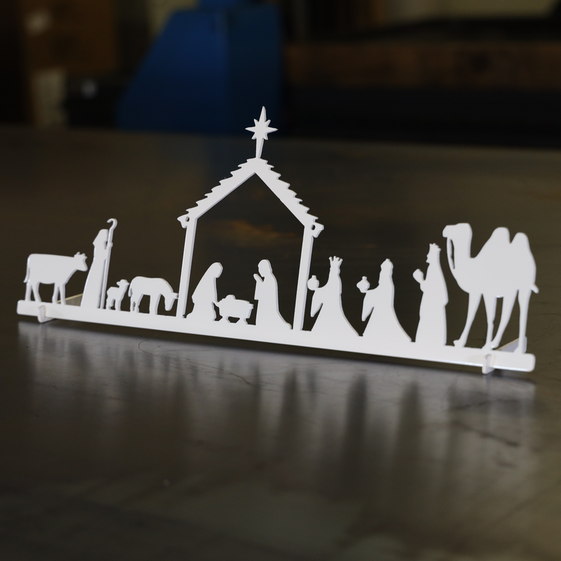Load image into Gallery viewer, Metal Nativity