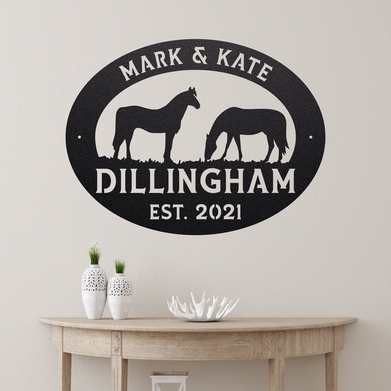 Load image into Gallery viewer, Personalized Horse Monogram