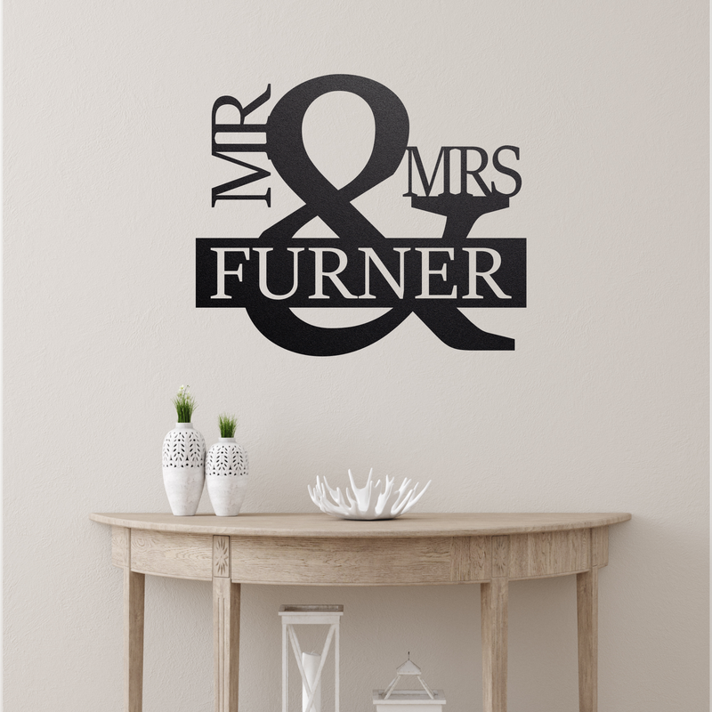 Load image into Gallery viewer, Mr & Mrs Monogram