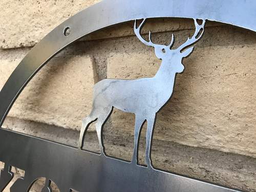 Load image into Gallery viewer, Circle Elk Sign