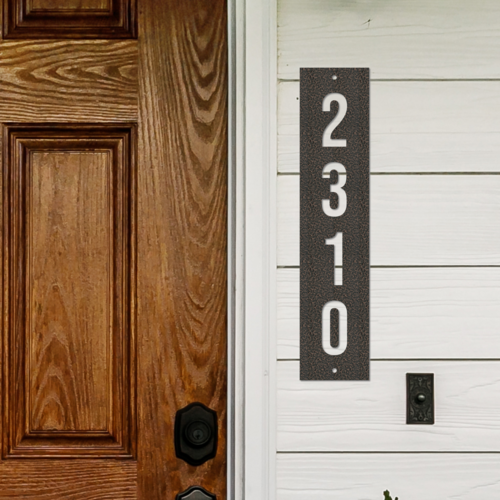 Load image into Gallery viewer, Vertical Address Sign - Solid