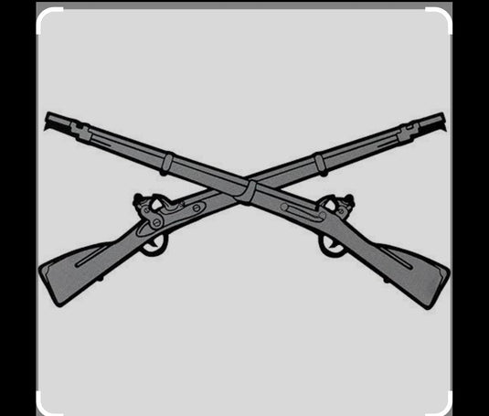 Custom Rifle Metal Sign
