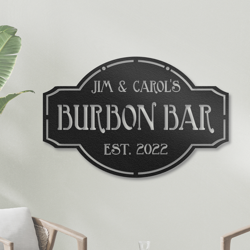Load image into Gallery viewer, Vintage Metal Bar Sign
