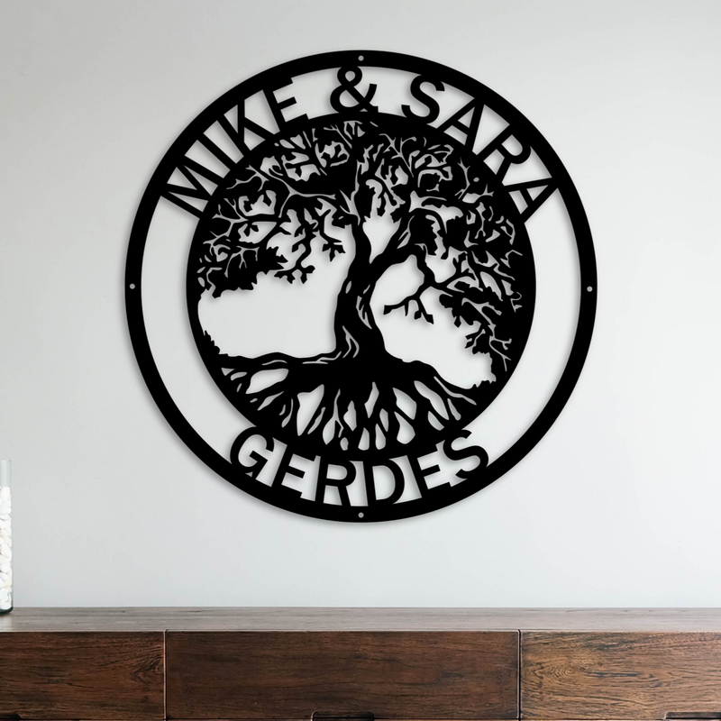 Load image into Gallery viewer, Tree Of Life Circle Sign
