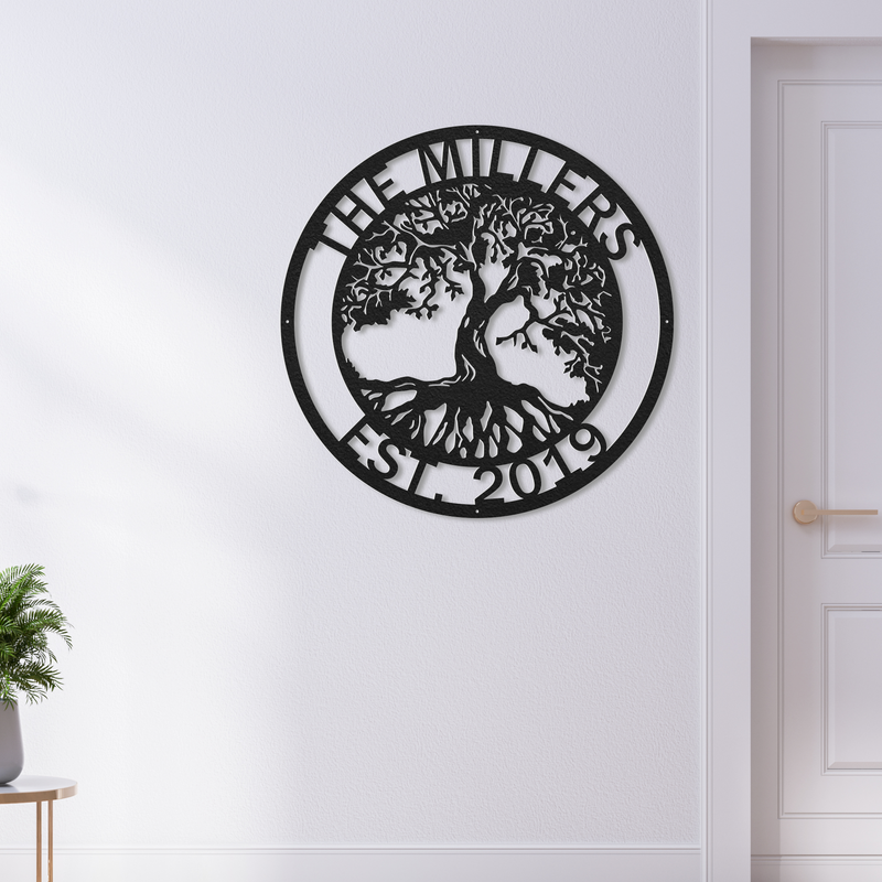 Load image into Gallery viewer, Tree Of Life Circle Sign
