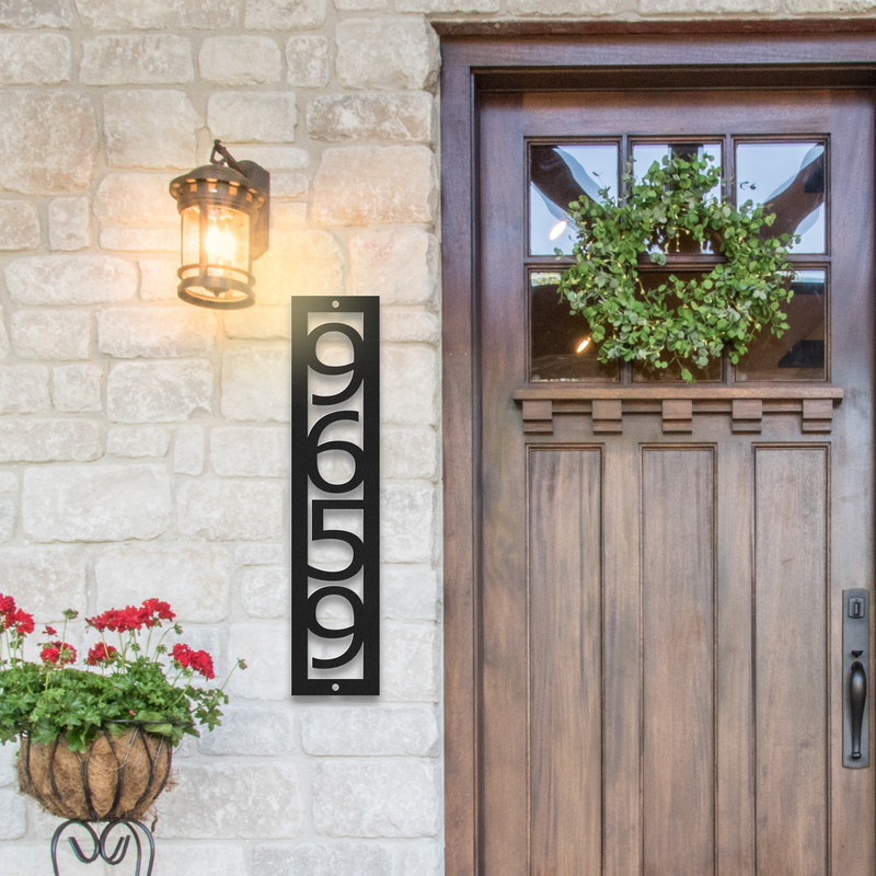 Load image into Gallery viewer, Vertical Address Sign
