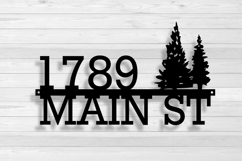 Load image into Gallery viewer, Home Address Sign | Custom Metal Address Sign | Personalized Metal Address Sign
