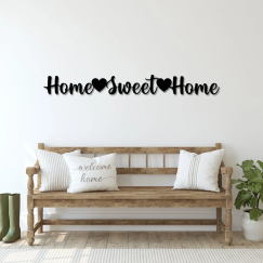 Home Sweet Home Metal Sign
