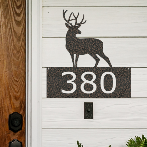 Load image into Gallery viewer, Elk Address Sign
