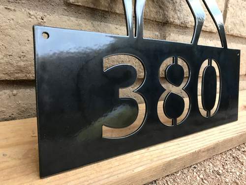 Elk Address Sign