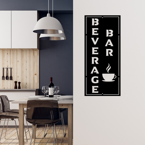 Coffee Sign | Metal Coffee Sign | Coffee Bar Sign | Family Bar Sign