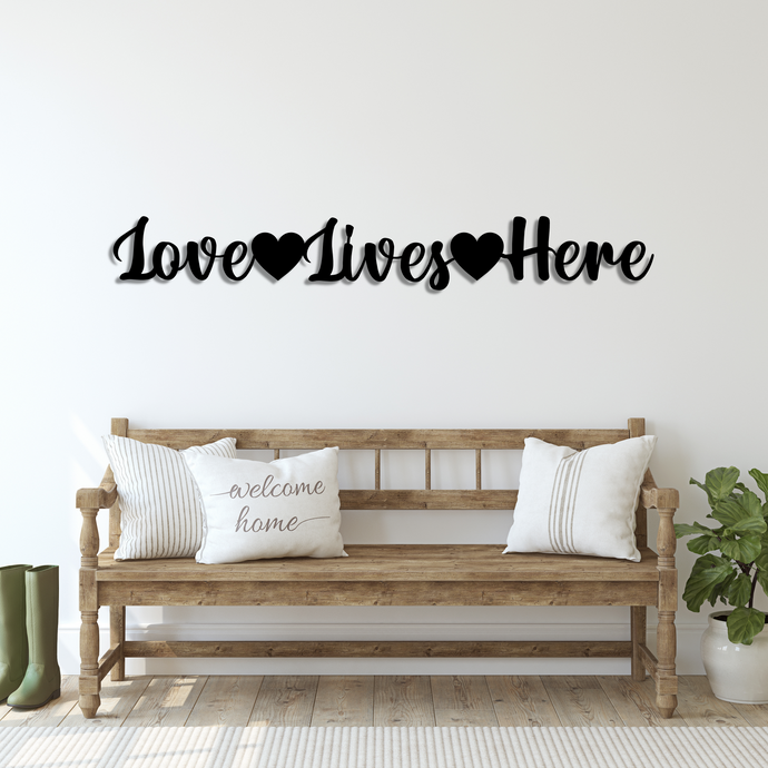 Cursive Love Lives Here