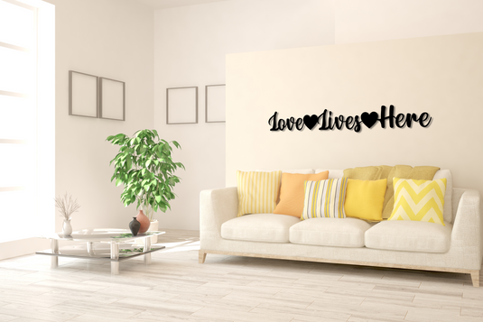 Cursive Love Lives Here