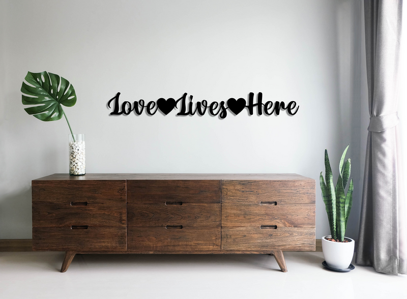 Load image into Gallery viewer, Cursive Love Lives Here

