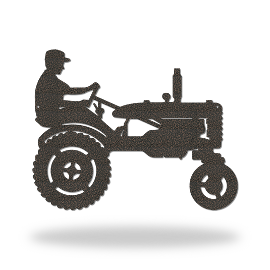 Metal Tractor l Wall Décor | vintage tractor | farm tractor