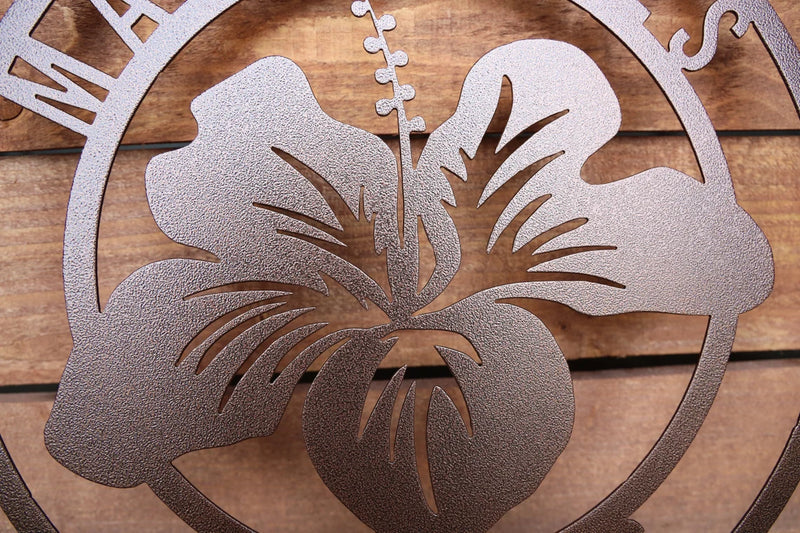 Load image into Gallery viewer, Hibiscus Metal Sign
