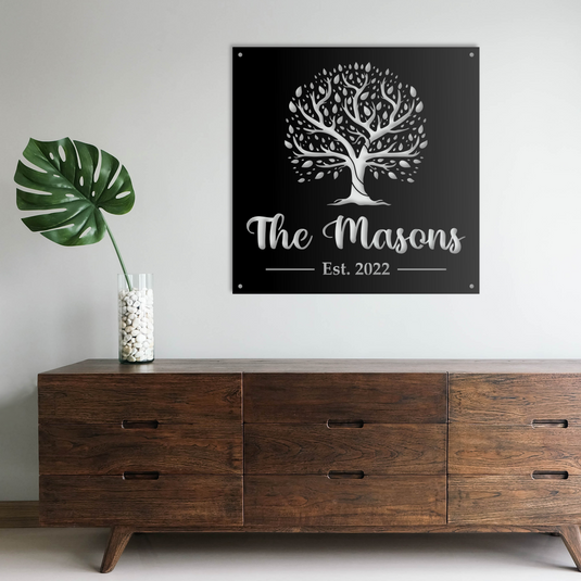 Tree Of Life Square Sign