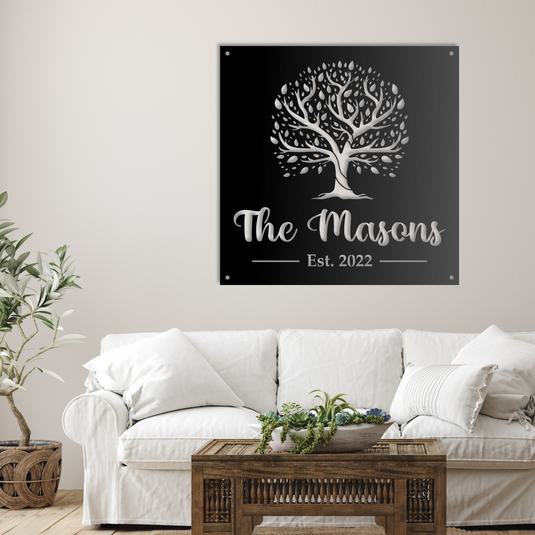 Tree Of Life Square Sign