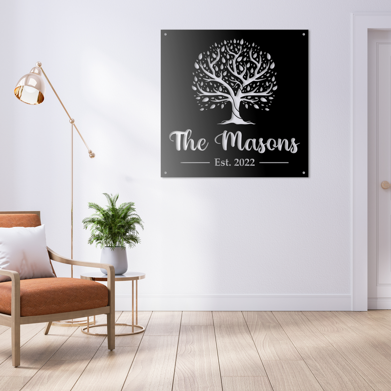 Load image into Gallery viewer, Tree Of Life Square Sign
