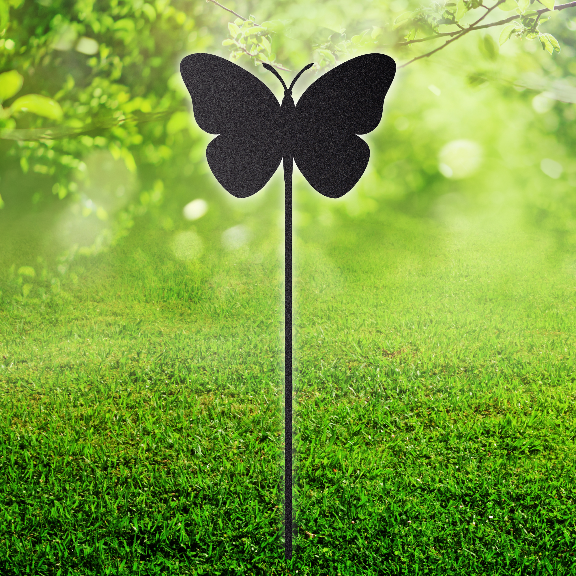 Butterfly Welded Garden Stake – Top Notch Ironworks