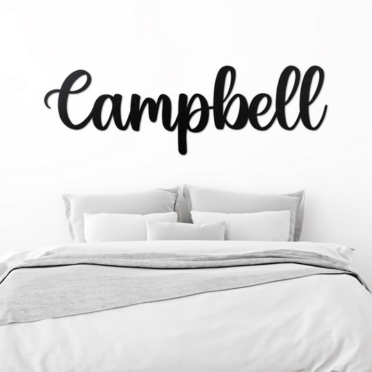 Personalized Cursive Sign