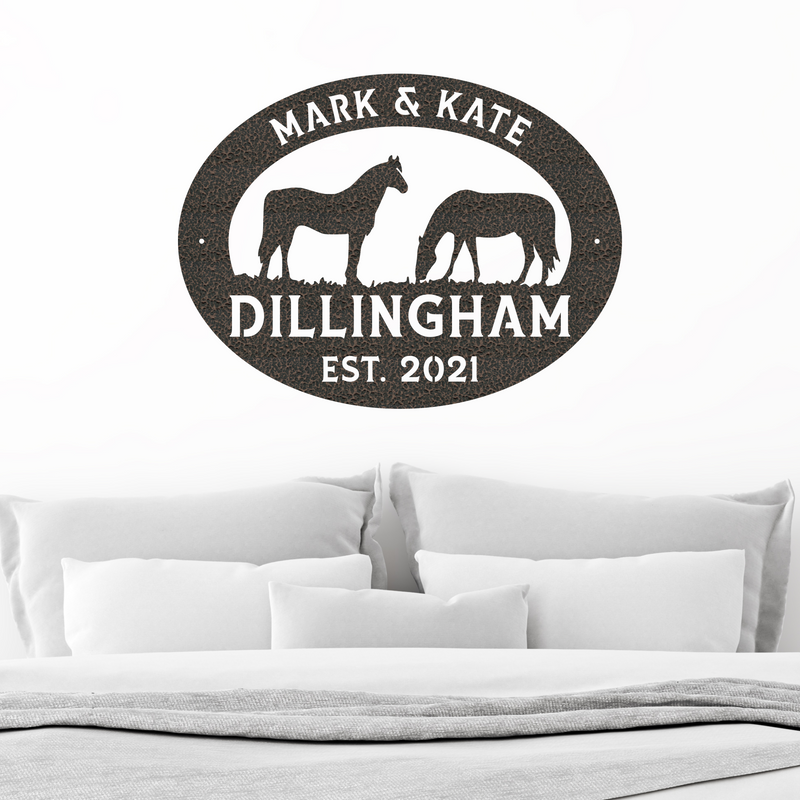 Load image into Gallery viewer, Personalized Horse Monogram
