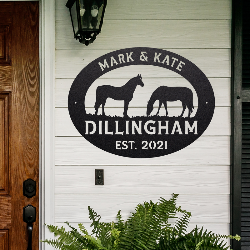 Load image into Gallery viewer, Personalized Horse Monogram
