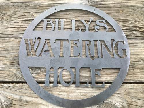 Load image into Gallery viewer, Circle Farm Sign
