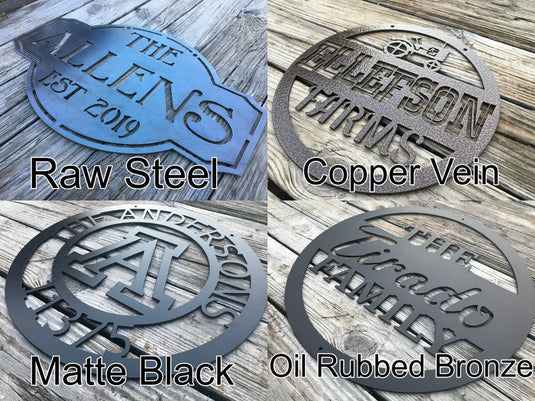 Custom Business Logo Sign Smaller Sizes (12"-36")