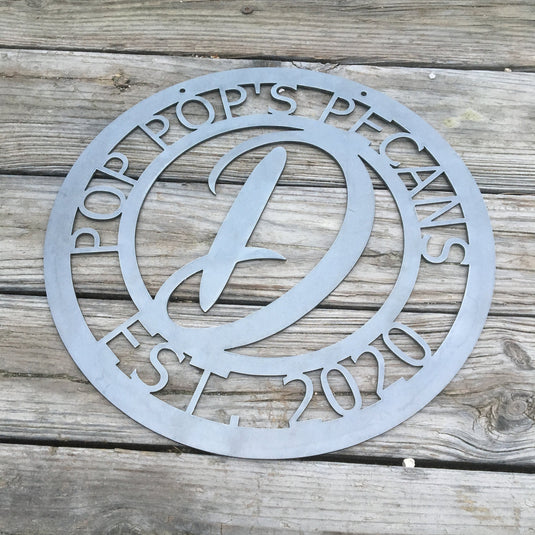 Custom Metal Sign | Last Name Metal Sign | Custom Last Name Sign | Metal address Sign | Wedding Gift | Custom Metal Sign