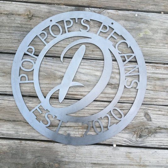 Custom Metal Sign | Last Name Metal Sign | Custom Last Name Sign | Metal address Sign | Wedding Gift | Custom Metal Sign