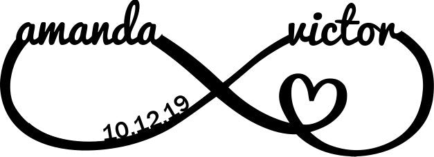 Load image into Gallery viewer, Infinity Monogram - Version 2
