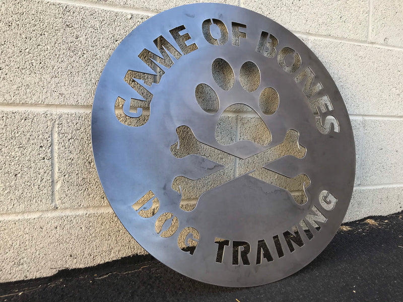 Load image into Gallery viewer, Custom Dog Sign | Dog Sign Metal | Personalized Dog Sign | Metal Dog Sign | Gifts For Dog Owners | Dog Lovers | Custom Dog Gifts
