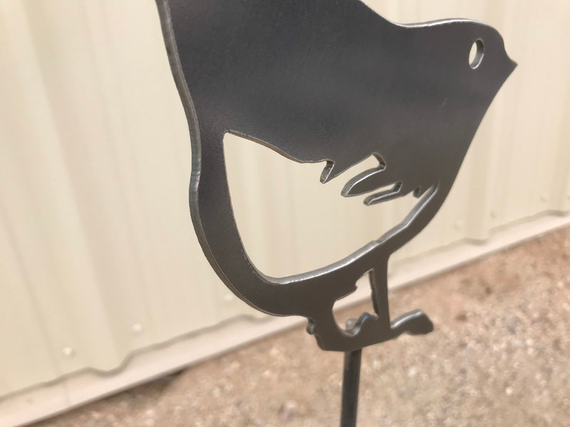 Load image into Gallery viewer, Bird Garden Stake | Metal Bird Garden Stake | Steel Garden Stake | Steel Gardening Décor | Bird
