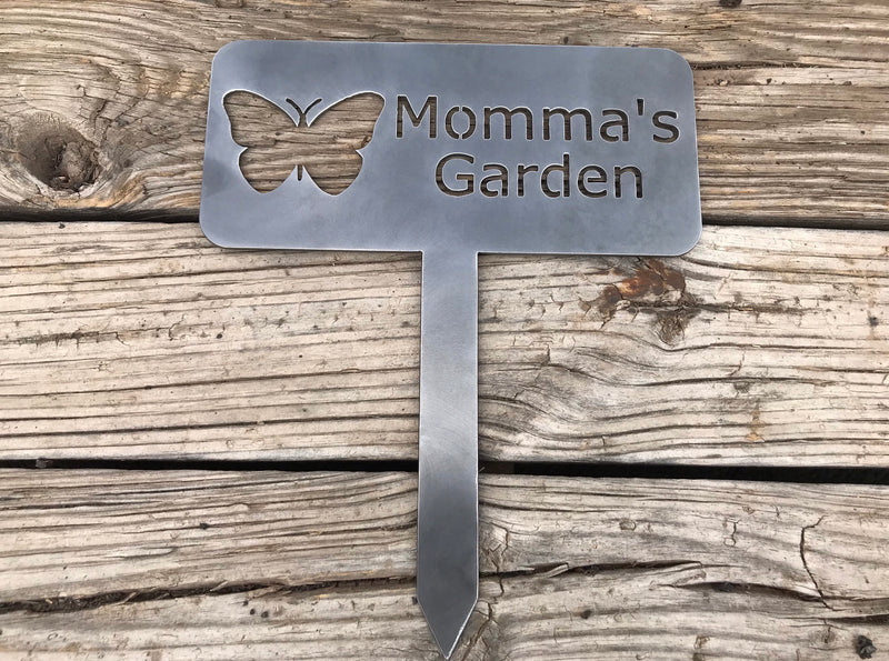 Load image into Gallery viewer, Custom Garden Sign | Garden Sign | Personalized Garden Sign | Garden |  Garden Stake | Garden Art | Metal Yard Art
