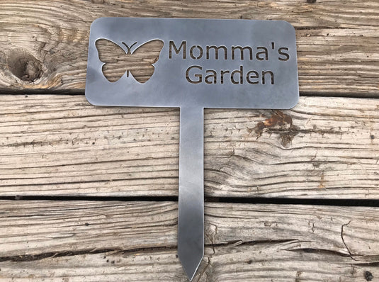 Custom Garden Sign | Garden Sign | Personalized Garden Sign | Garden |  Garden Stake | Garden Art | Metal Yard Art