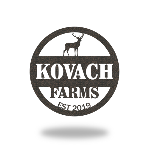 Load image into Gallery viewer, Circle Elk Sign
