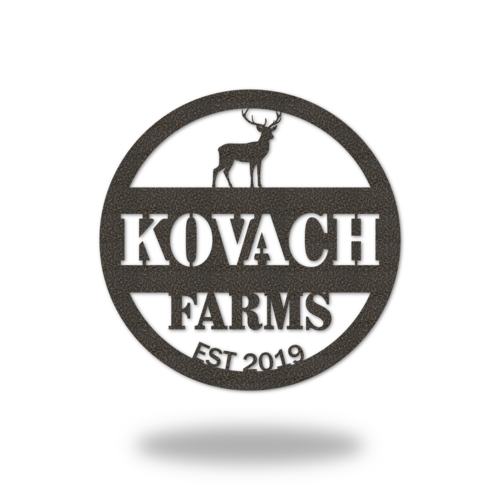 Load image into Gallery viewer, Circle Elk Sign
