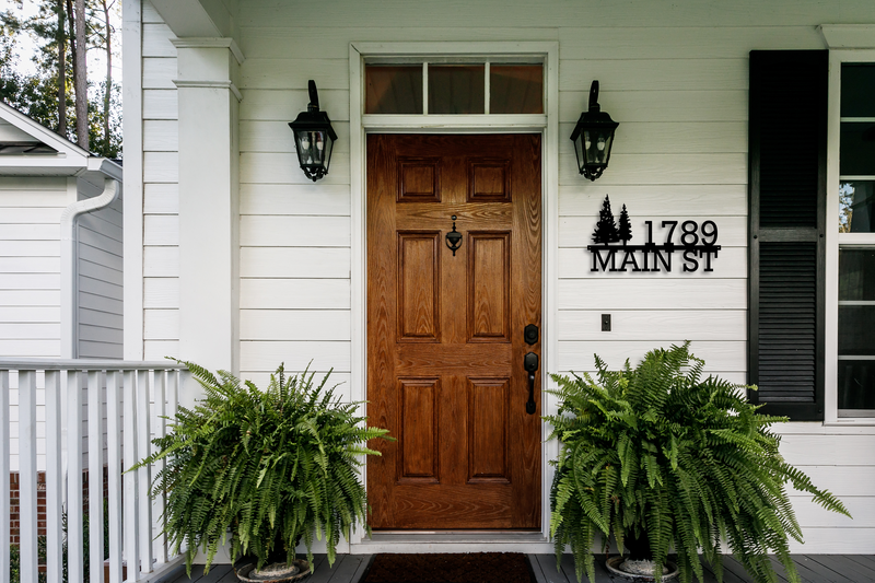 Load image into Gallery viewer, Home Address Sign | Custom Metal Address Sign | Personalized Metal Address Sign
