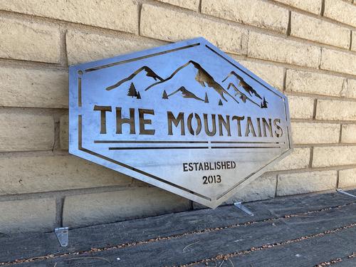 Mountain Monogram