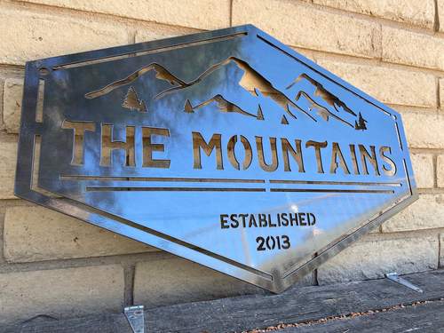 Mountain Monogram