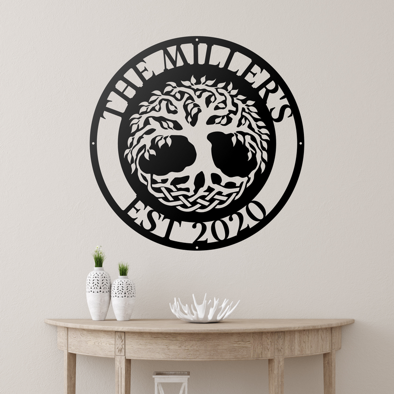 Load image into Gallery viewer, Personalized Tree of Life Sign
