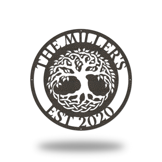 Personalized Tree of Life Sign